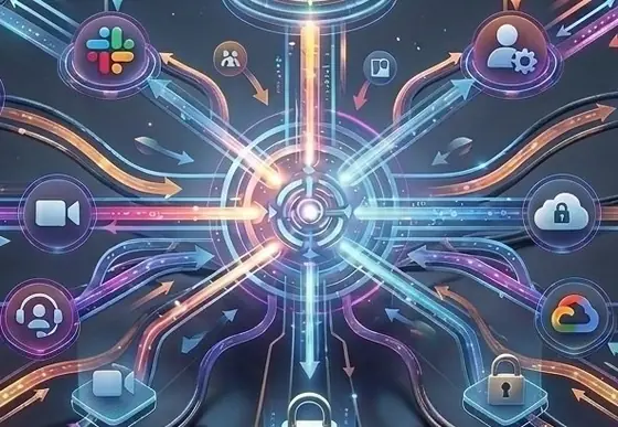 A developer building system integrations on a workstation